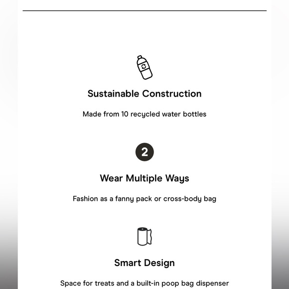 NEW WILD ONE Treat Pouch and Poop Bag Carrier 💩 💚 - Picture 8 of 11